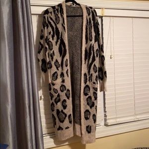 Used express cardigan sweater.